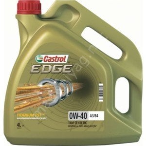 Castrol Edge 0W-40 Motor Yağı 4 LT