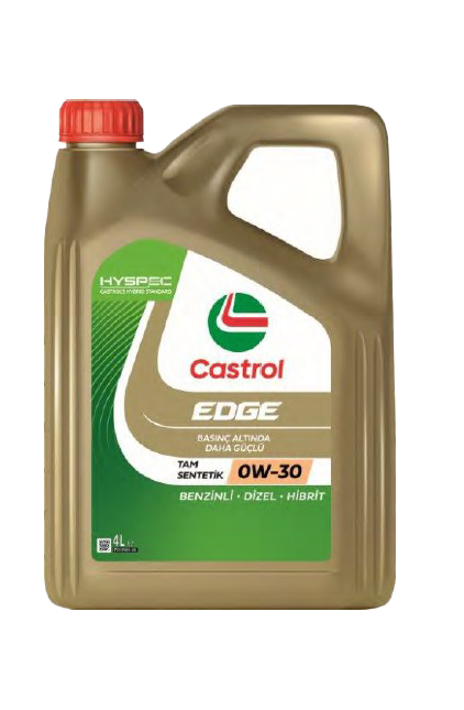 Castrol Edge 0W-30 Motor Yağı 4 Lt