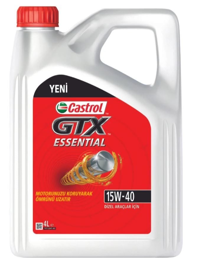 Castrol GTX Modern Engine 15W-40 A3-B3 Motor Yağı 4 Lt