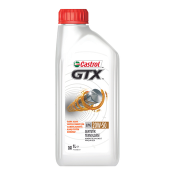 Castrol GTX LPG 20W-50 Motor Yağı 1 Lt